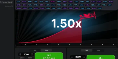 Bons Casino Aviator Game Interface